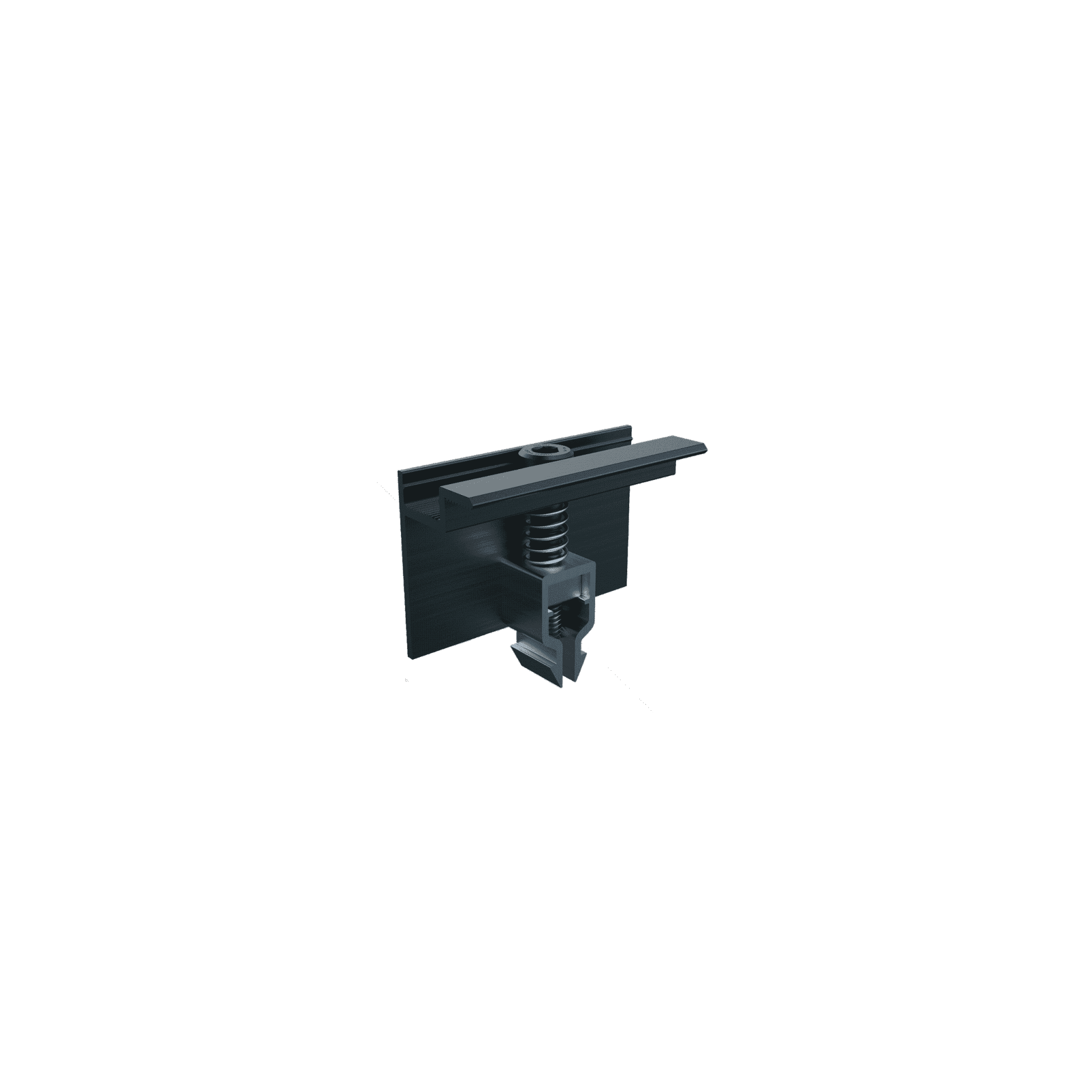 Blubase Easy Endklemme Schwarz 30 mm